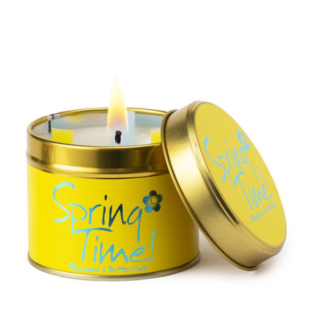 Lily-Flame Springtime Tin Candle £9.89